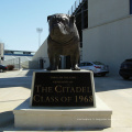 Statue de bulldog de conception populaire avec grand prix